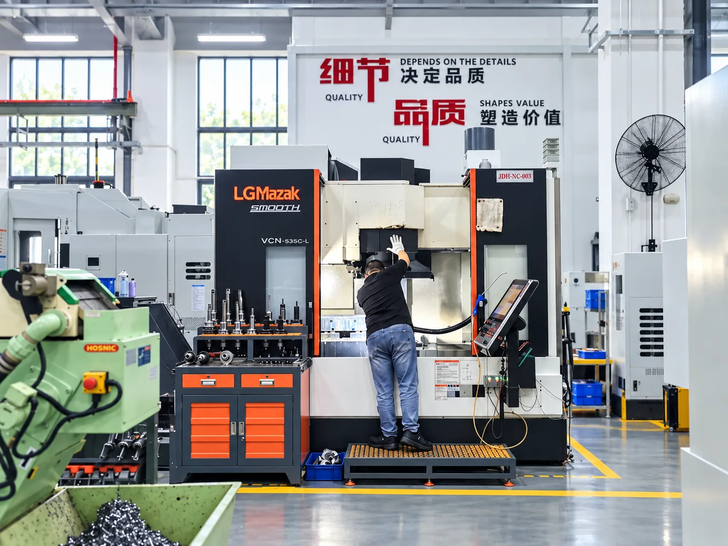 CNC machining of injection mold components