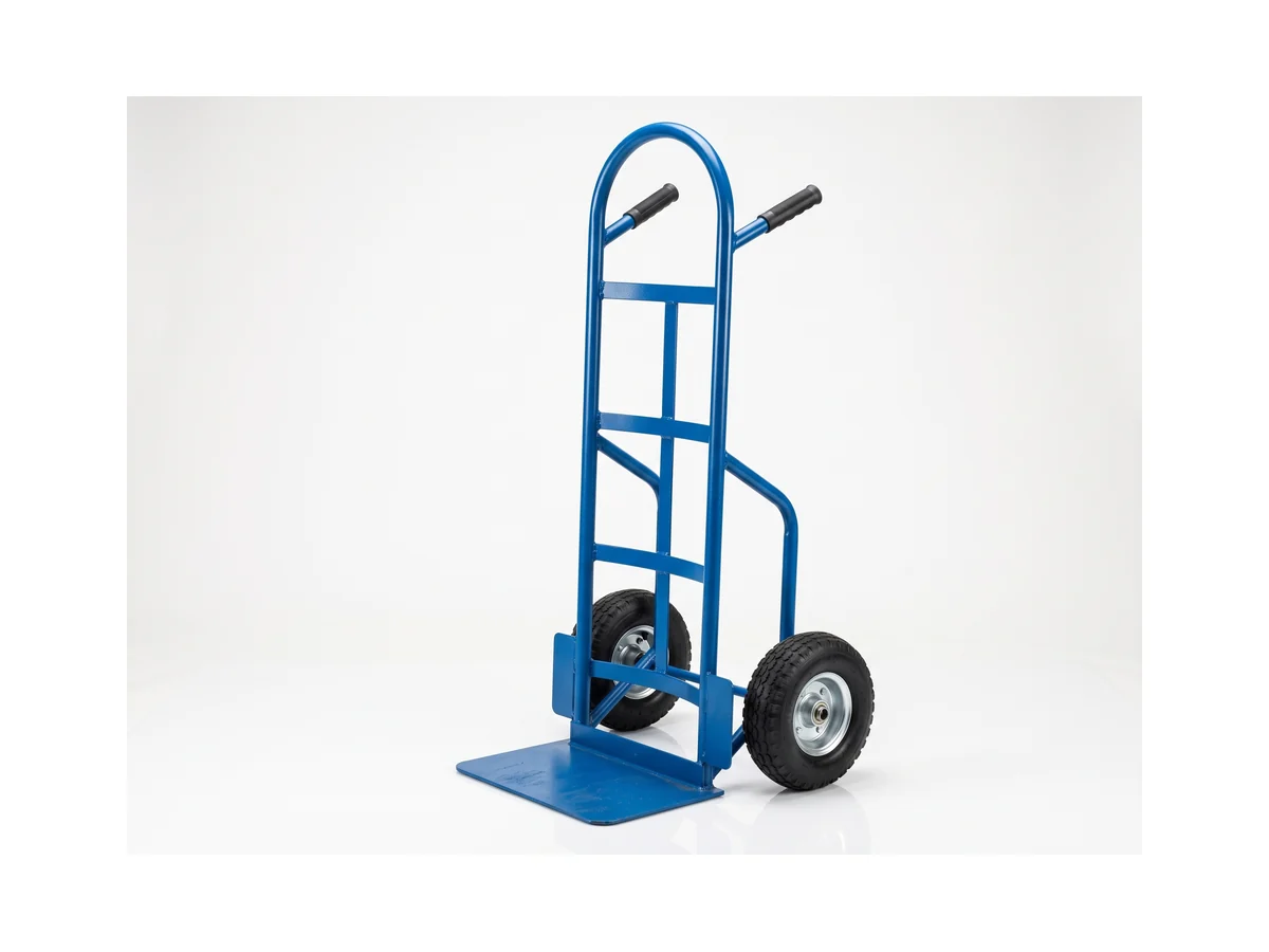 Hand trolley for warehouse material handling