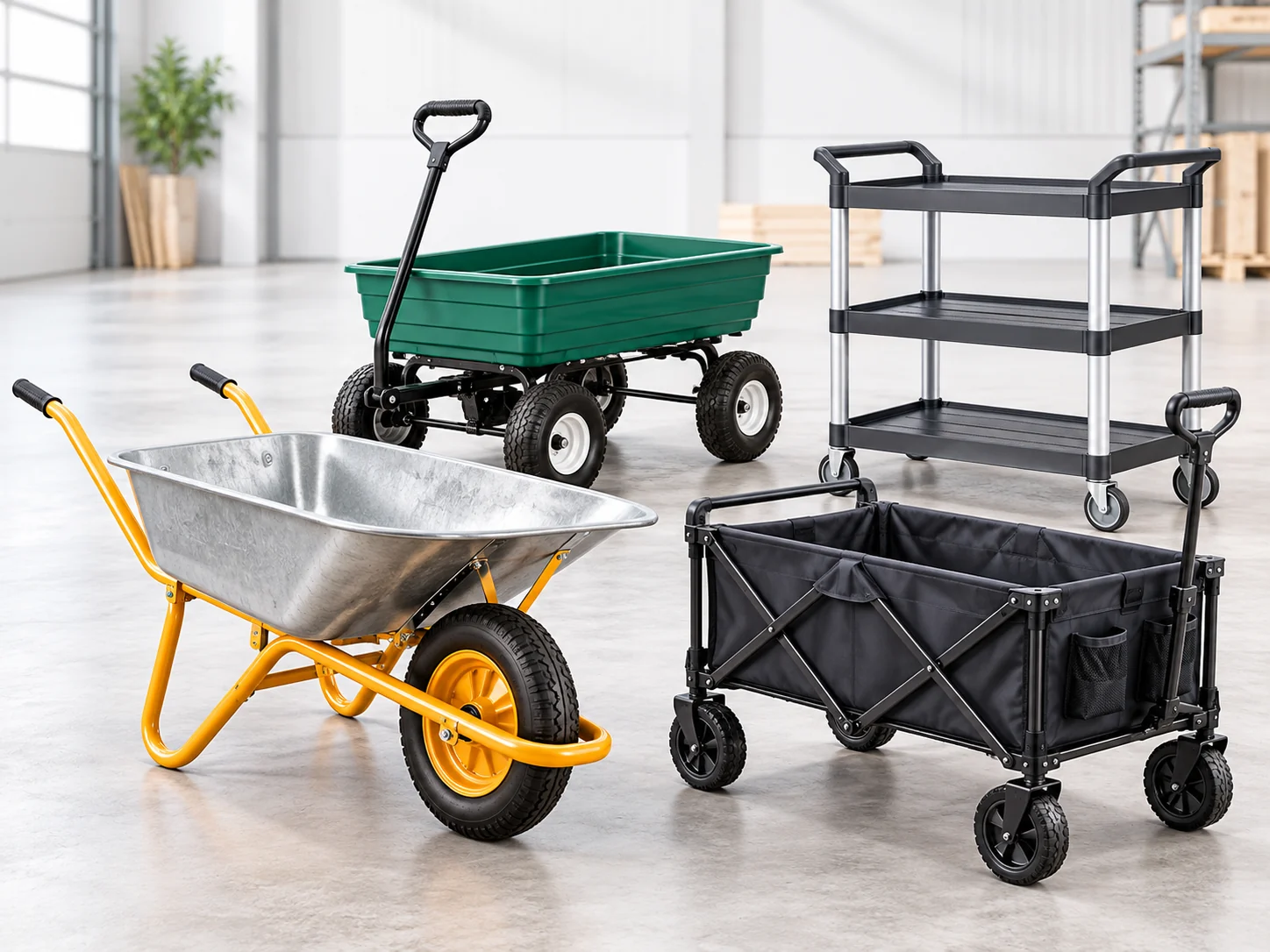 Wheelbarrows and carts by Qingdao Kaihang Tools