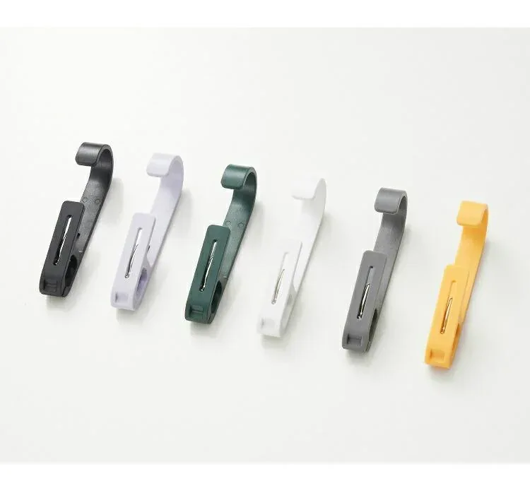 Small colored molded plastic accessories