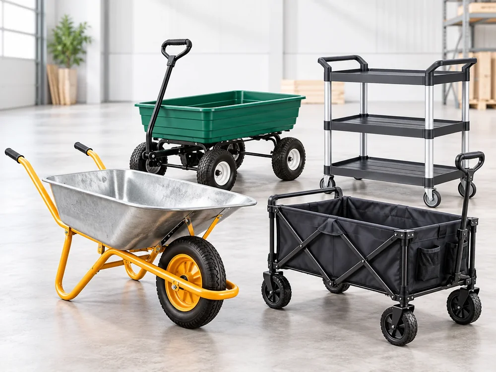 Wheelbarrows and carts by Qingdao Kaihang Tools